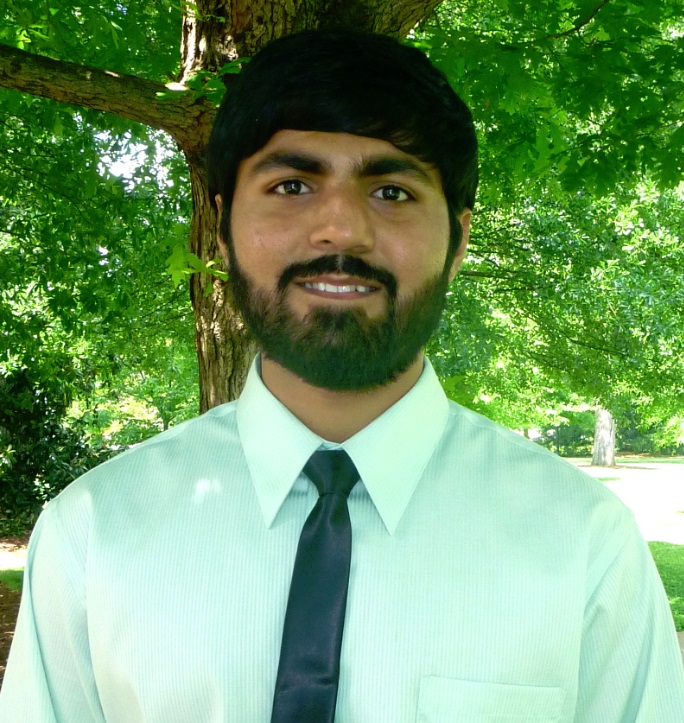 Abid Fazal at Phi Beta Kappa induction ceremony