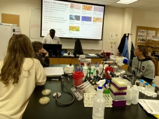 UGA Griffin Microbiology Outreach with Pike County Middle School Students