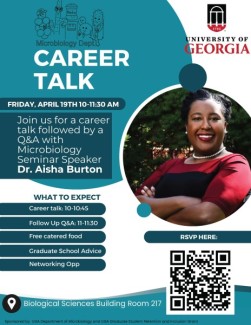 Career Talk with Dr. Aisha Burton