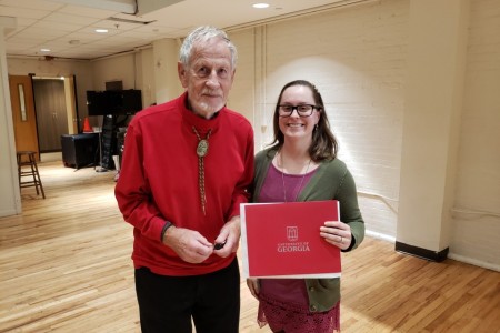 Stacy and Dr. Wiegel